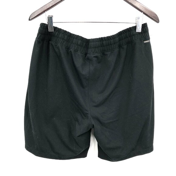 MONDETTA Elastic Waist basketball athletic gym workout Shorts Black hiking L - Picture 7 of 8